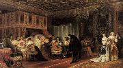 Paul Delaroche Cardinal Mazarin-s Last Sickness china oil painting reproduction